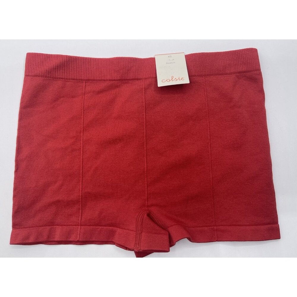 Close Boyshort Womens‎ Size XS Stretch Red
